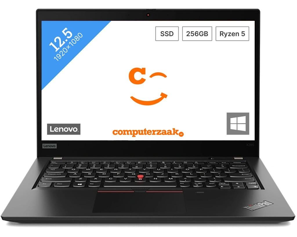 Lenovo ThinkPad X395/AMD Ryzen 5 1/8GB/256GB SSD/Windows 11, AMD Ryzen™ 5, Lenovo Thinkpad, 256 GB, 2 tot 3 Ghz