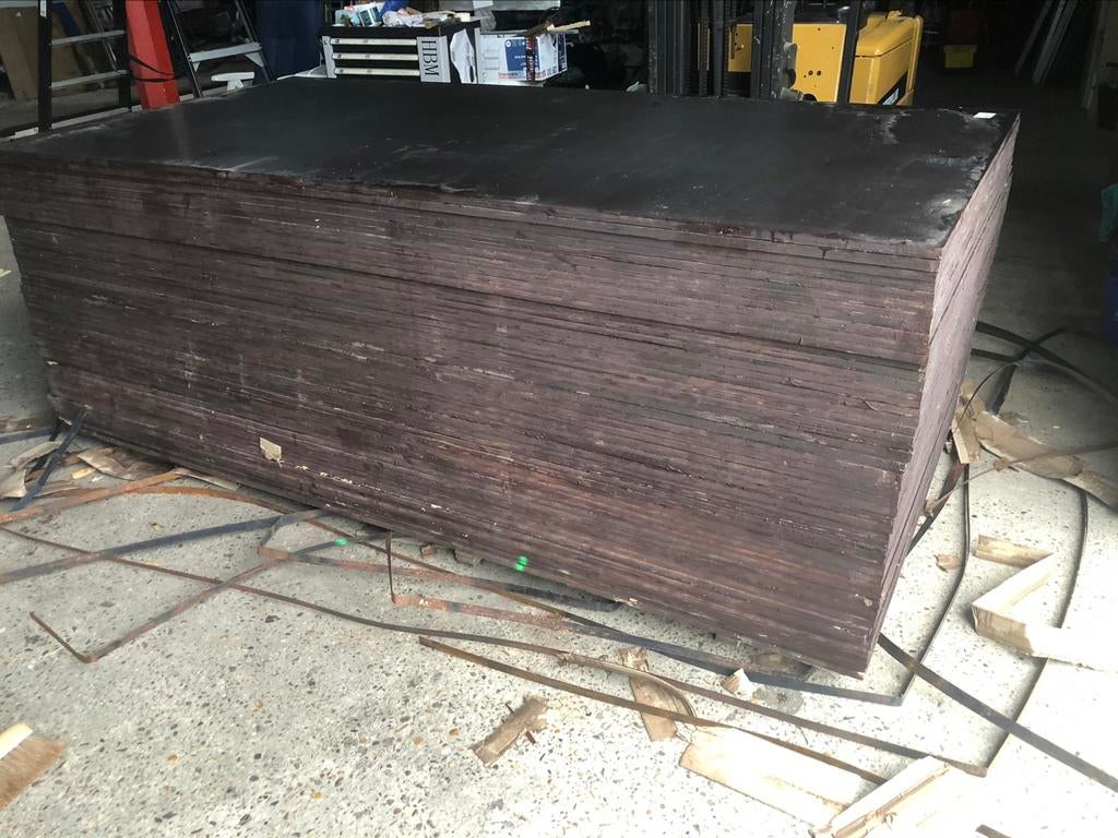 Betonplex 250 x 125 x 18  € 42,50 en 15 mm € 38,50, Ophalen, Nieuw, Betonplex, Minder dan 20 mm