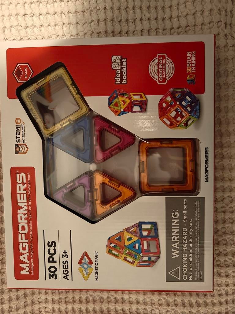Magformers Magnetisch Speelgoed - 30 Stuks, Ophalen of Verzenden, Zo goed als nieuw, Overige merken