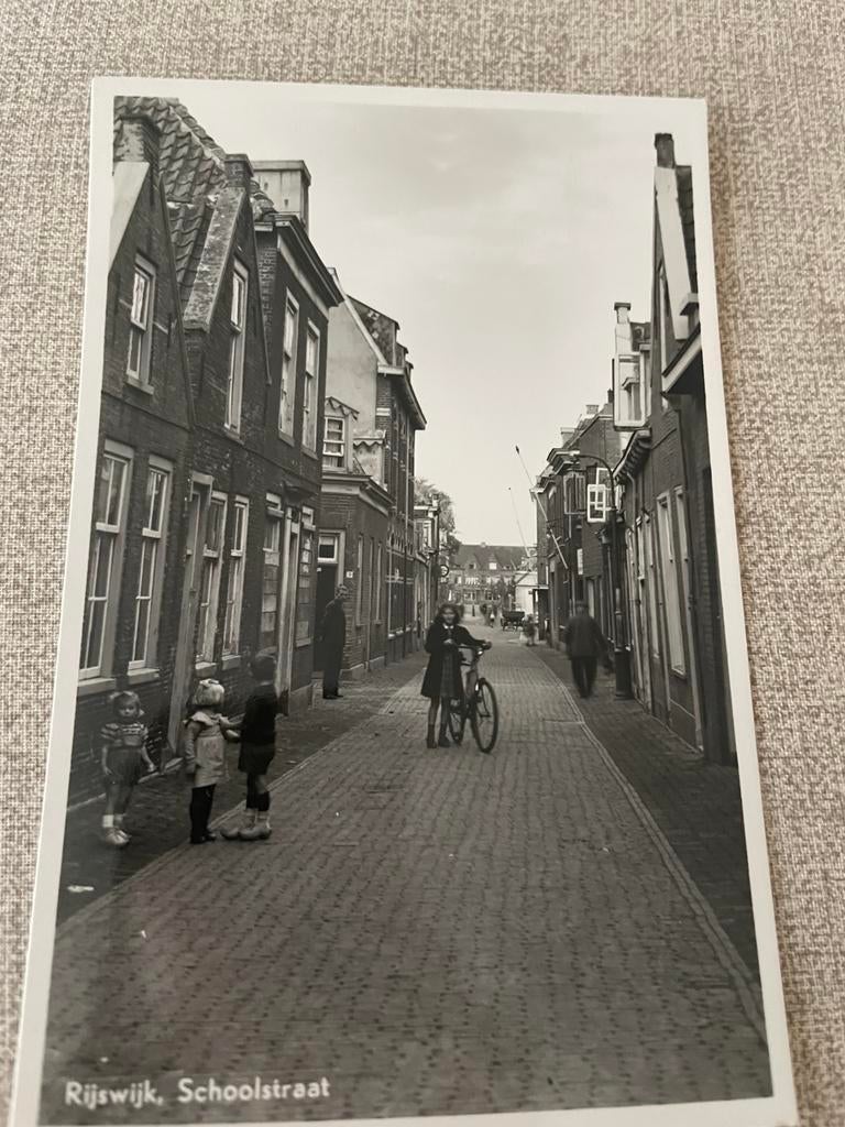 Rijswijk Schoolstraat, Ophalen of Verzenden, 1940 tot 1960, Zuid-Holland