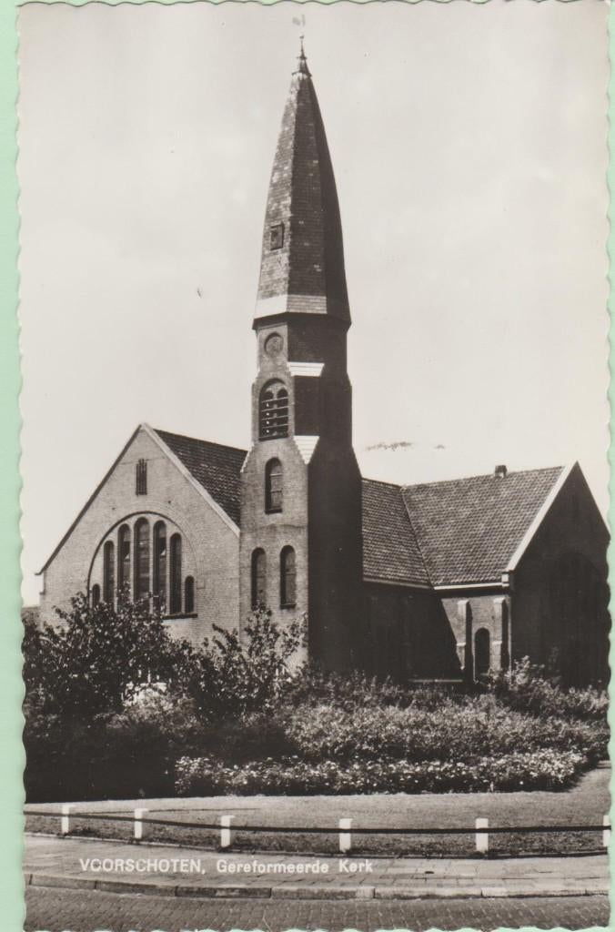 Voorschoten Gereformeerde Kerk 1961, Verzenden, 1960 tot 1980, Ongelopen, Zuid-Holland
