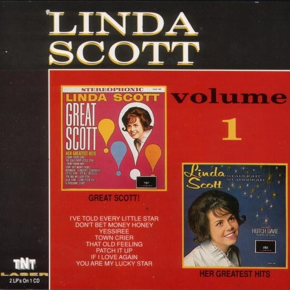 Linda Scott – Volume 1: Great Scott / Her Greatest Hits, Cd's en Dvd's, Cd's | Pop, Zo goed als nieuw, Verzenden