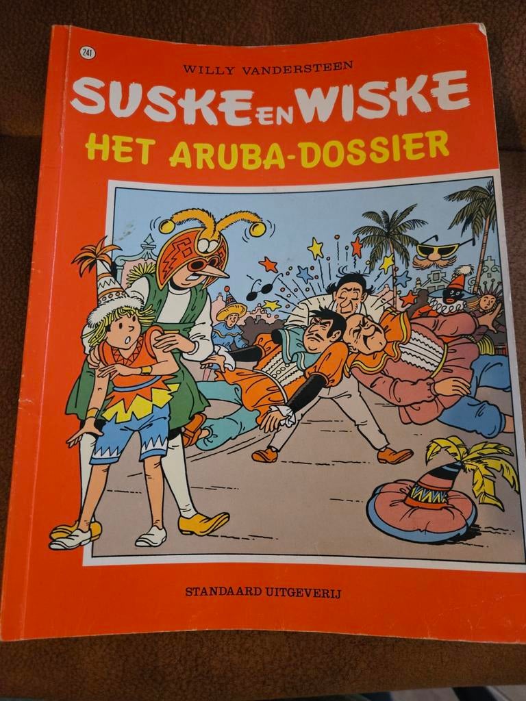 Suske en Wiske - Het Aruba-Dossier, Eén stripboek, Ophalen, Gelezen, Willy Vandersteen