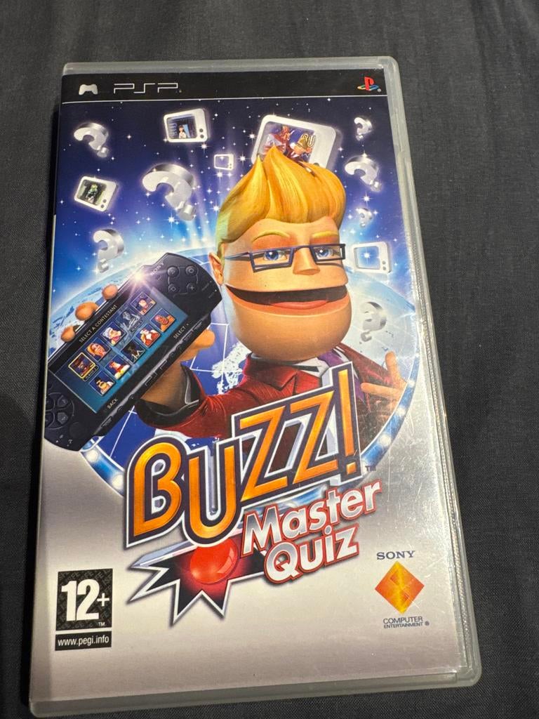 Buzz! Master Quiz - PSP Game, Puzzel en Educatief, 2 spelers, Eén computer, Ophalen of Verzenden
