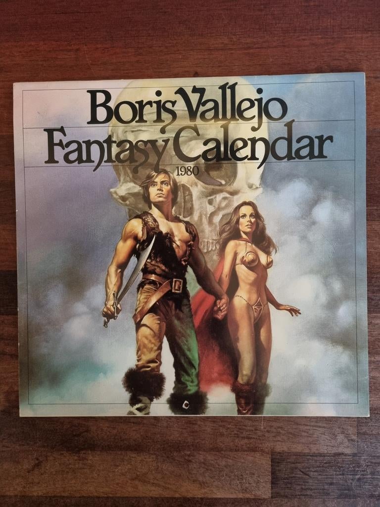 Boris Vallejo Fantasy Kalenders 1980t/m1999, Ophalen of Verzenden, Zo goed als nieuw, Boris Vallejo