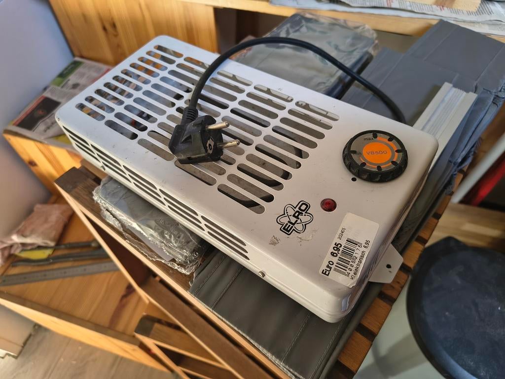 Elro 500w vorst bewaker, kleine elektrische verwarming, Ophalen, Minder dan 60 cm, Radiator