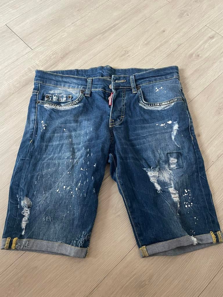 Dsquared2 Spijkerbroek Maat 44, Kleding | Heren, Broeken en Pantalons, Zo goed als nieuw, Maat 46 (S) of kleiner, Blauw, Ophalen of Verzenden