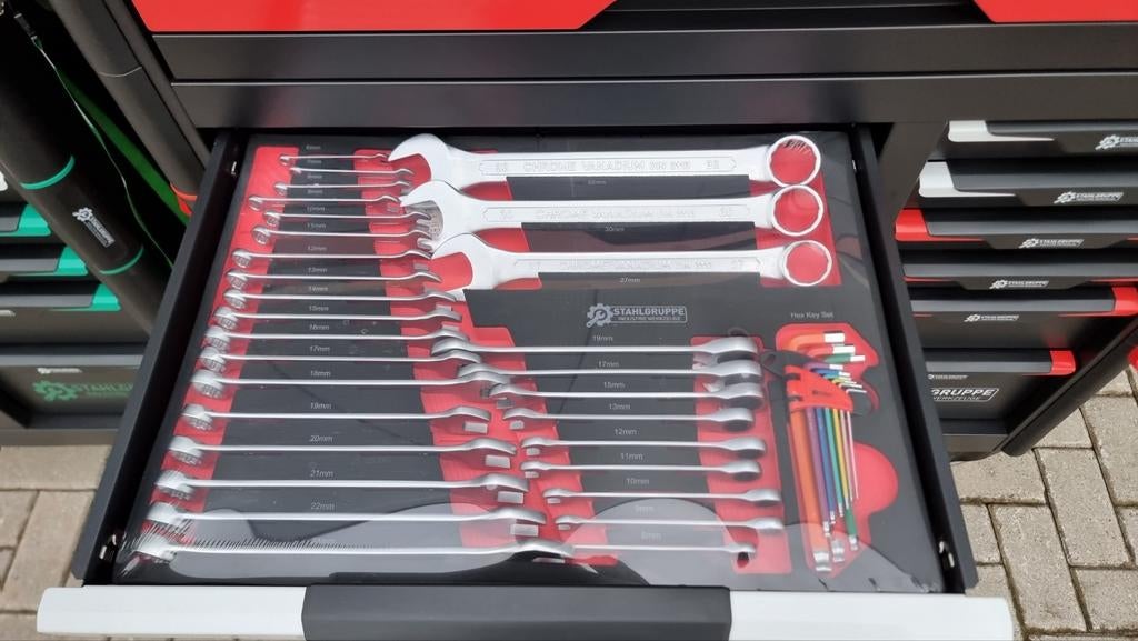 stahlgruppe gereedschapwagen Vol gereedschap, Ophalen of Verzenden, Gevuld, Nieuw