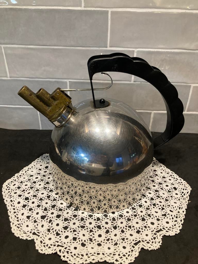 Fluitketel Alessi Richars Sapper (120226c), Huis en Inrichting, Keuken | Keukenbenodigdheden, Ophalen of Verzenden, Gebruikt