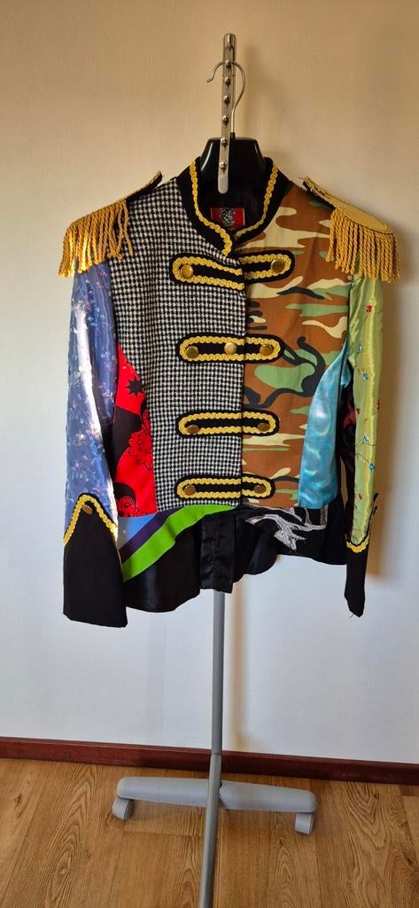 Carnaval jas, Kleding | Dames, Carnavalskleding en Feestkleding, Ophalen of Verzenden, Zo goed als nieuw, Maat 46/48 (XL) of groter