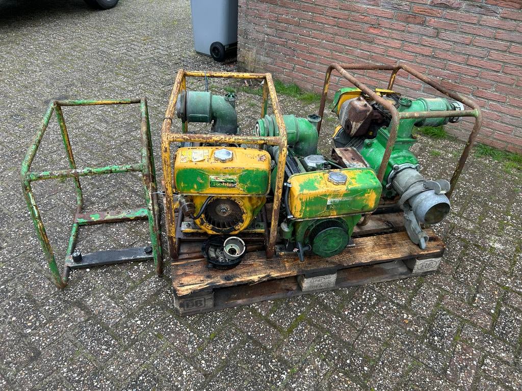 3 Robin Diesel Waterpompen - Opknappers, Ophalen of Verzenden, O, O, O