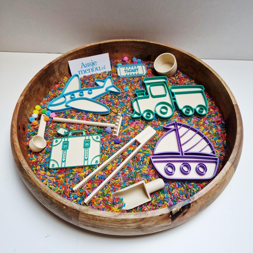 Speelbakvulling compleet XL Op Reis, Ophalen of Verzenden, Ontdekken