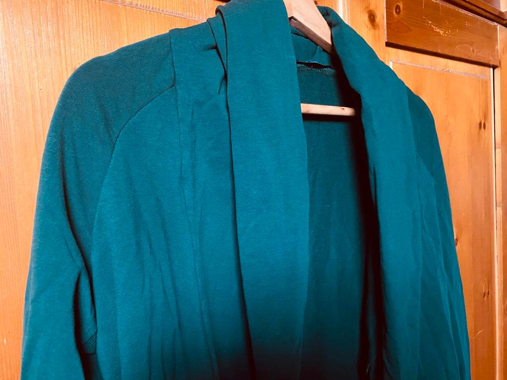 Cora Kemperman Flessengroen Jasje Maat M, Maat 38/40 (M), Ophalen of Verzenden, Jasje, Gedragen