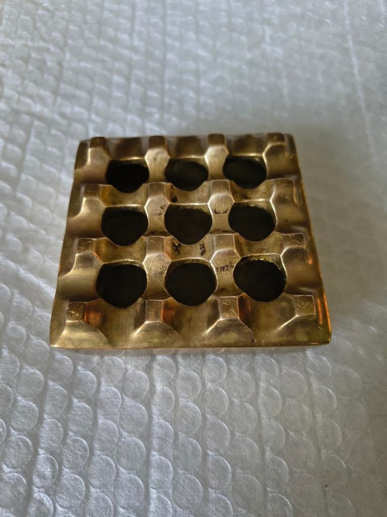 Asbak messing asbak Ljungberg & Bäcks, Ophalen of Verzenden