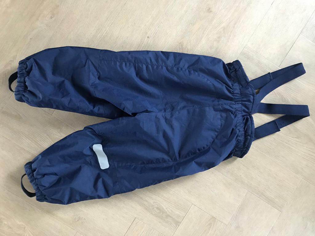 Skibroek 98 blauw, Kinderen en Baby's, Kinderkleding | Maat 98, Jongen of Meisje, H&M, Zo goed als nieuw, Ophalen