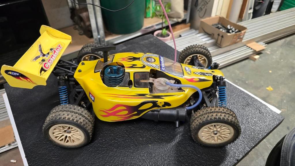 Nitro rc 1:10, Auto offroad, Ophalen of Verzenden, Zo goed als nieuw, Schaal 1:10