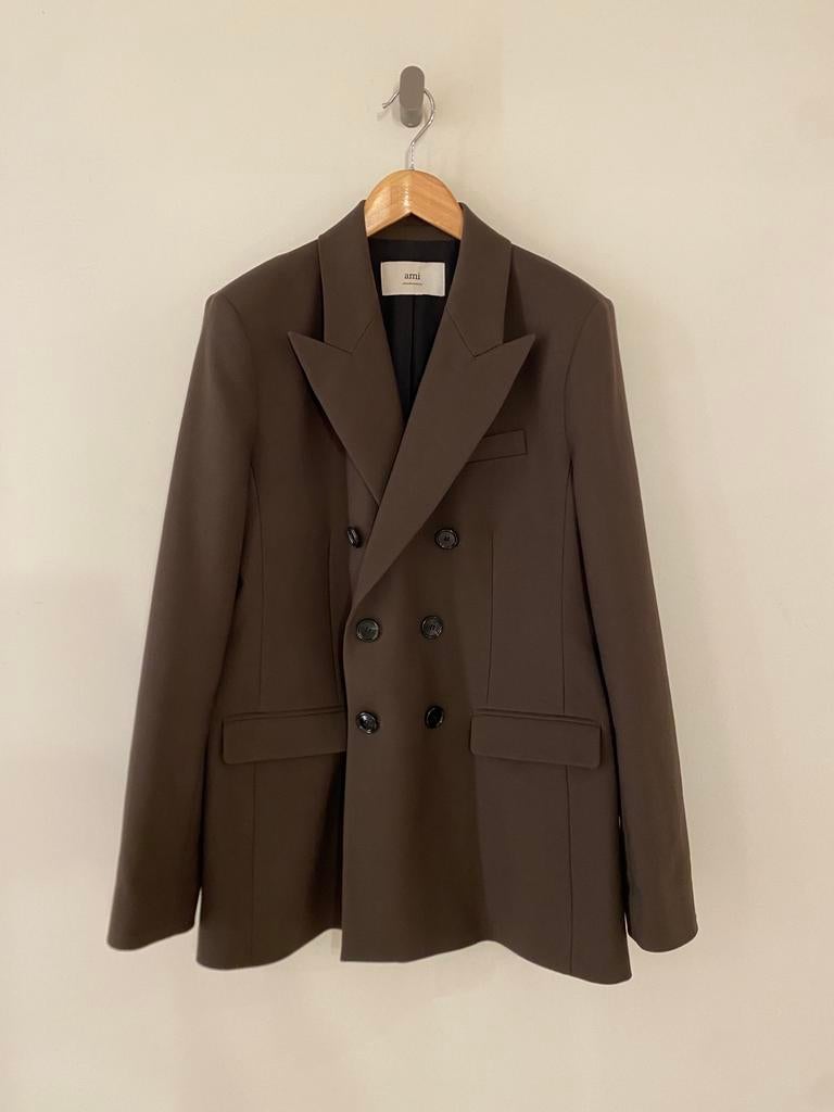 Ami Double-breasted Blazer Bruin, Ami Paris, Ami Paris, Bruin, Maat 42/44 (L)