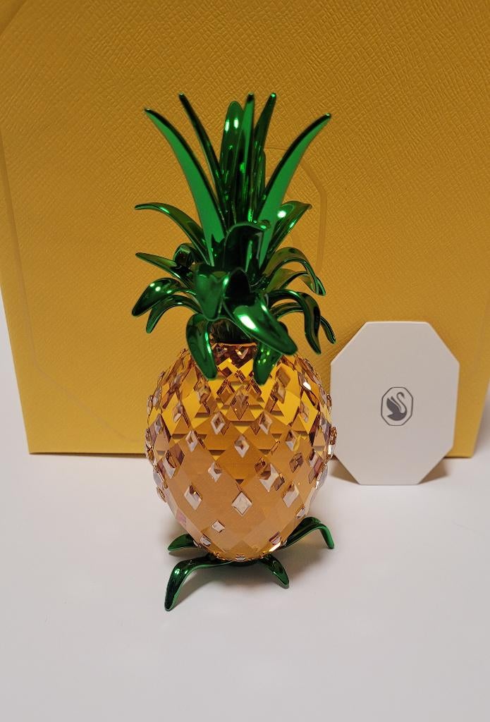 Swarovski 2025 Idyllia Ananas. Kristallijn Shop, Wattens, Nieuw, Figuurtje, Swarovski
