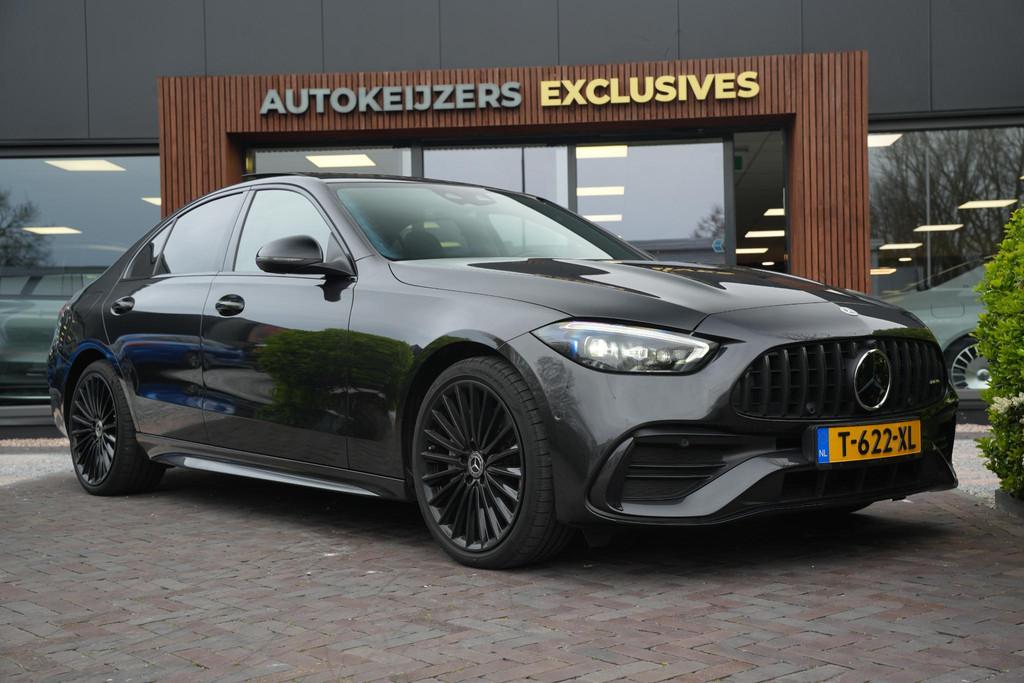 Mercedes-Benz C-klasse 300 e AMG Line Limited Panoramadak Am, Automaat, 4 cilinders, Plug-in hybride, Bedrijf