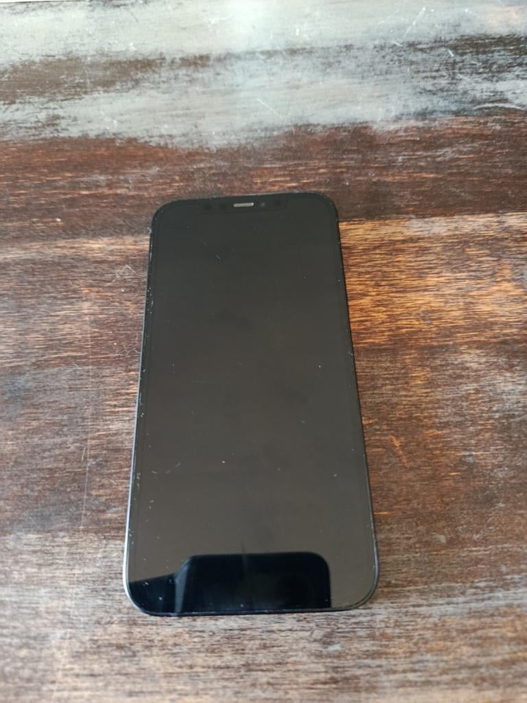 iPhone 12 zwart 86%, Telecommunicatie, Mobiele telefoons | Apple iPhone, 128 GB, Zwart, Ophalen of Verzenden, Zo goed als nieuw