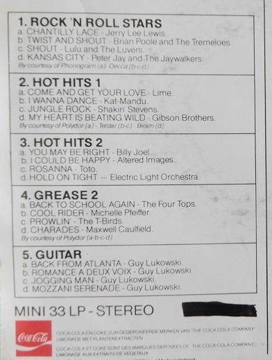 Reclame Coca Cola 5 singeltjes rood vinyl (vanaf € 10,00), Cd's en Dvd's, Vinyl Singles, 7 inch, Single, Ophalen of Verzenden