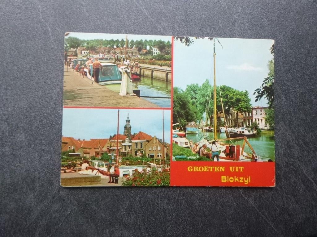 Blokzijl, sluis/boten 1979, Verzenden, 1960 tot 1980, Gelopen, Noord-Brabant