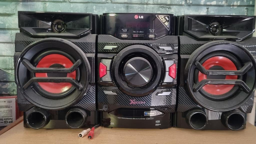 LG XBOOM CM4341 mini hifi systeem, Audio, Tv en Foto, Stereo-sets, Overige merken, Tuner of Radio, Ophalen of Verzenden, Zo goed als nieuw