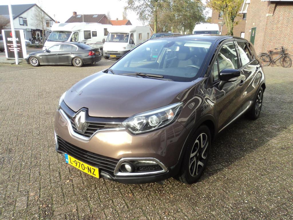 Renault Captur 0.9 TCe Dynamique Camera Trekhaak Stoelverwar, Voorwielaandrijving, Stof, Gebruikt, Zwart