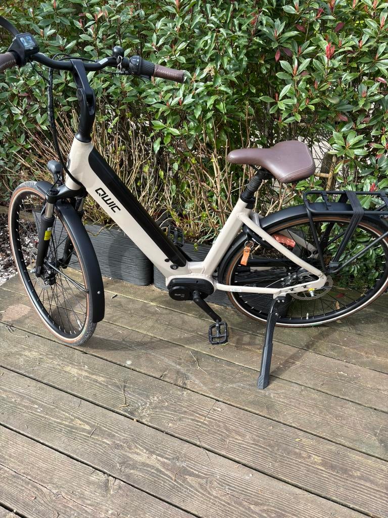 Te Koop: Qwic elektrische fiets, Fietsen en Brommers, Elektrische fietsen, Zo goed als nieuw, 47 tot 51 cm, Ophalen