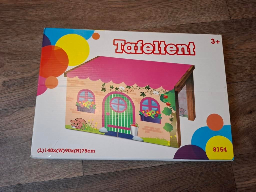 Tafeltent kinderen, Ophalen
