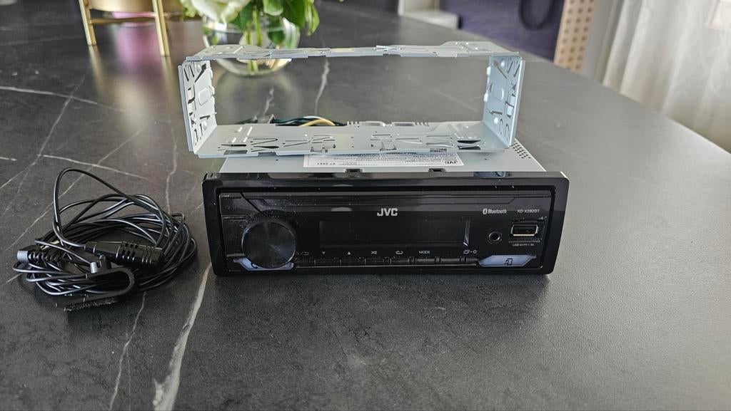 JVC KD-X282BT autoradio met Bluetooth, Ophalen of Verzenden, Zo goed als nieuw