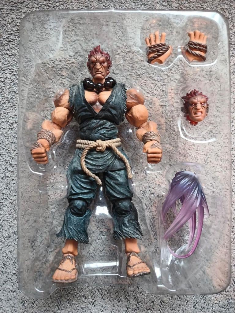 Street Fighter action figure Akuma arcade edition, Ophalen of Verzenden