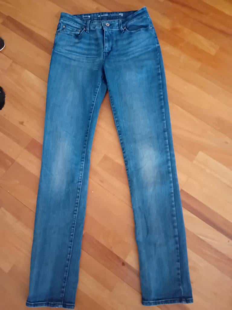 levi mid rise demi curve slim women 28, Blauw, Ophalen of Verzenden, W28 - W29 (confectie 36), Levi’s