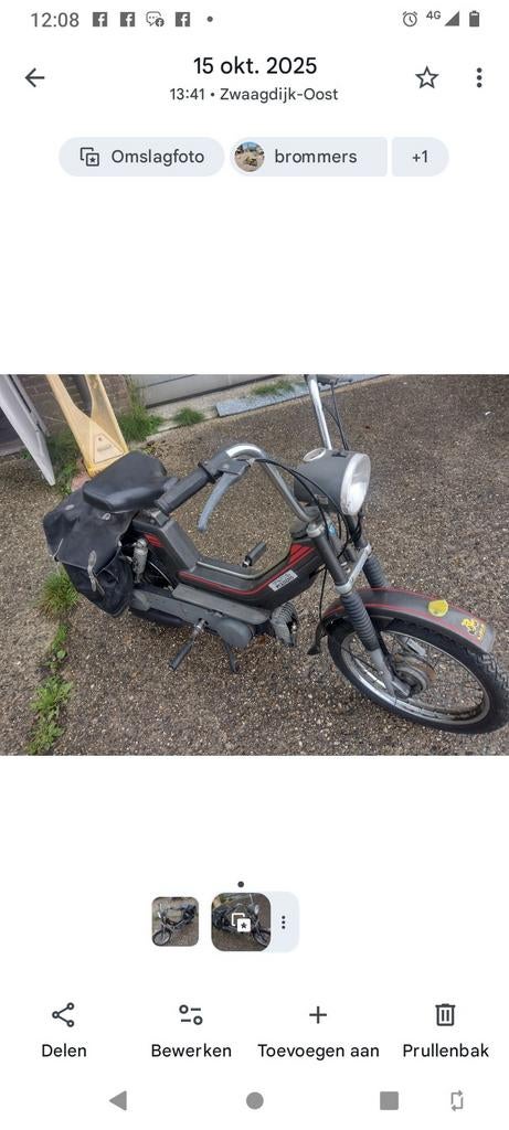 Vespa/garelli, Ophalen of Verzenden, Gebruikt