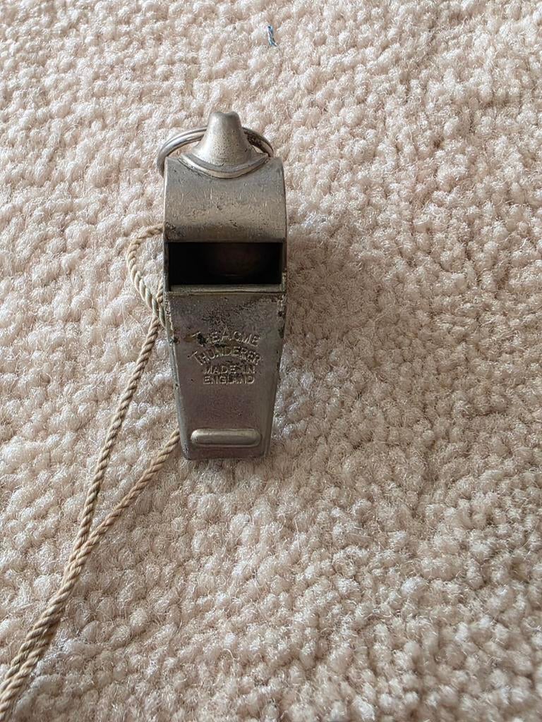 Fluitje met houten bal vintage, Ophalen of Verzenden, Huis en Inrichting