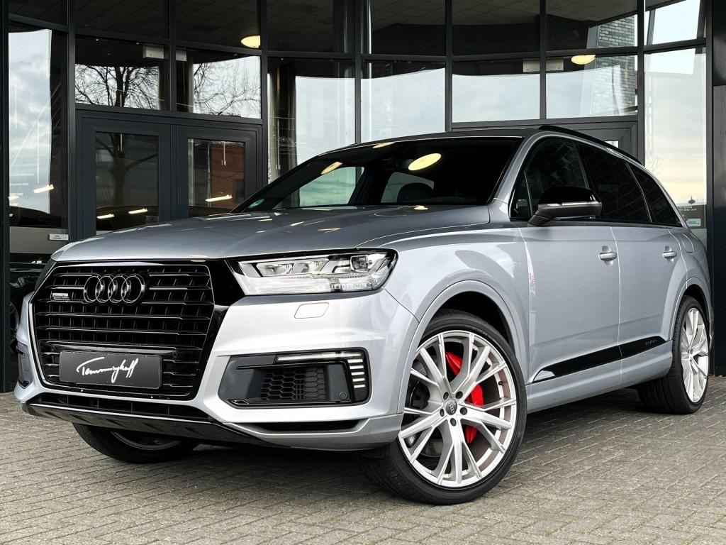 Audi Q7 3.0 TDI E-TR. Q. S-LINE - ORG. NL. - VOLL. HISTORIE, Automaat, Gebruikt, Bedrijf, SUV of Terreinwagen