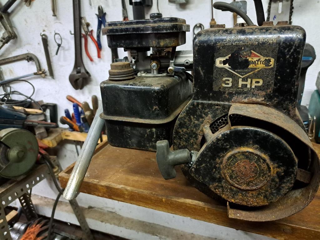 Briggs & Stratton 3 PK Motor - Opknapper/Onderdelen, Ophalen, Gebruikt, Benzinemotor, 1800 rpm of meer