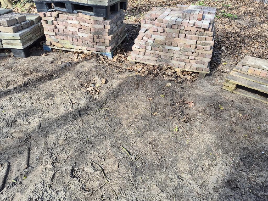 klinkers Waaltjes, gebruikt, niet antiek, Tuin en Terras, Ophalen, Gebruikt, Klinkers, 10 m² of meer
