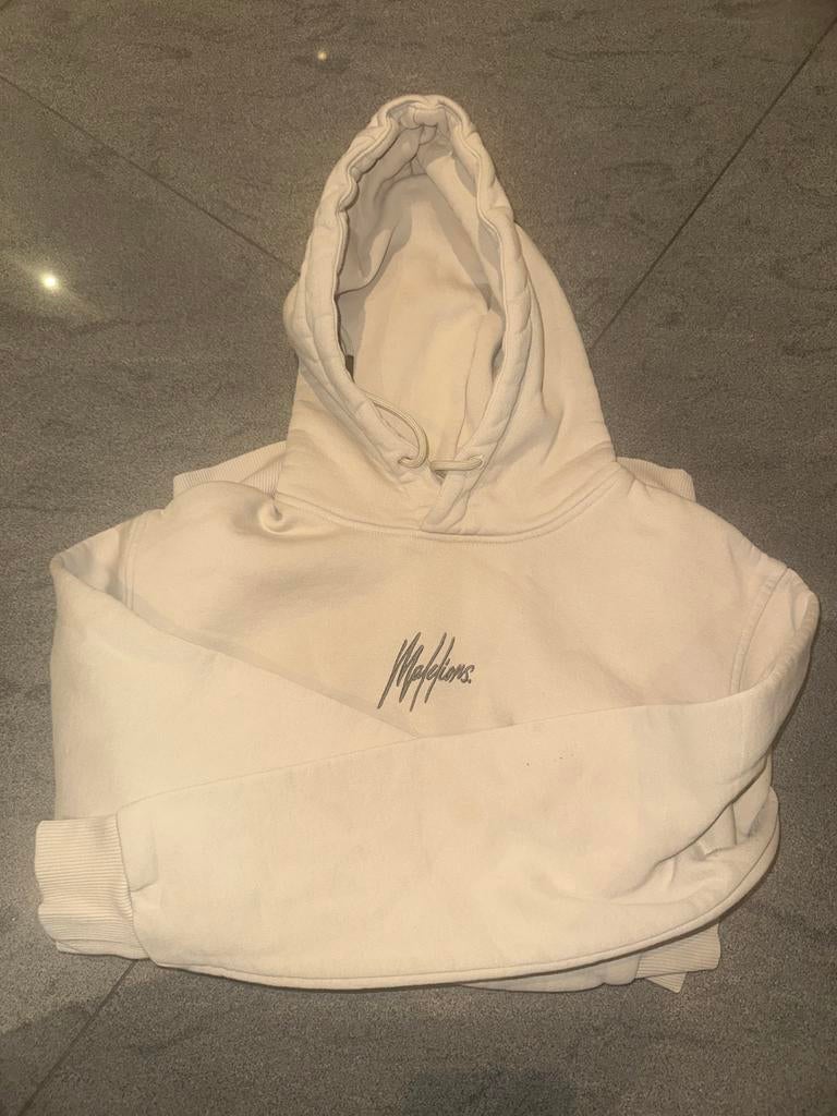 Malelions hoodie beige maat S, Ophalen of Verzenden, Gedragen, Maat 46 (S) of kleiner, Beige