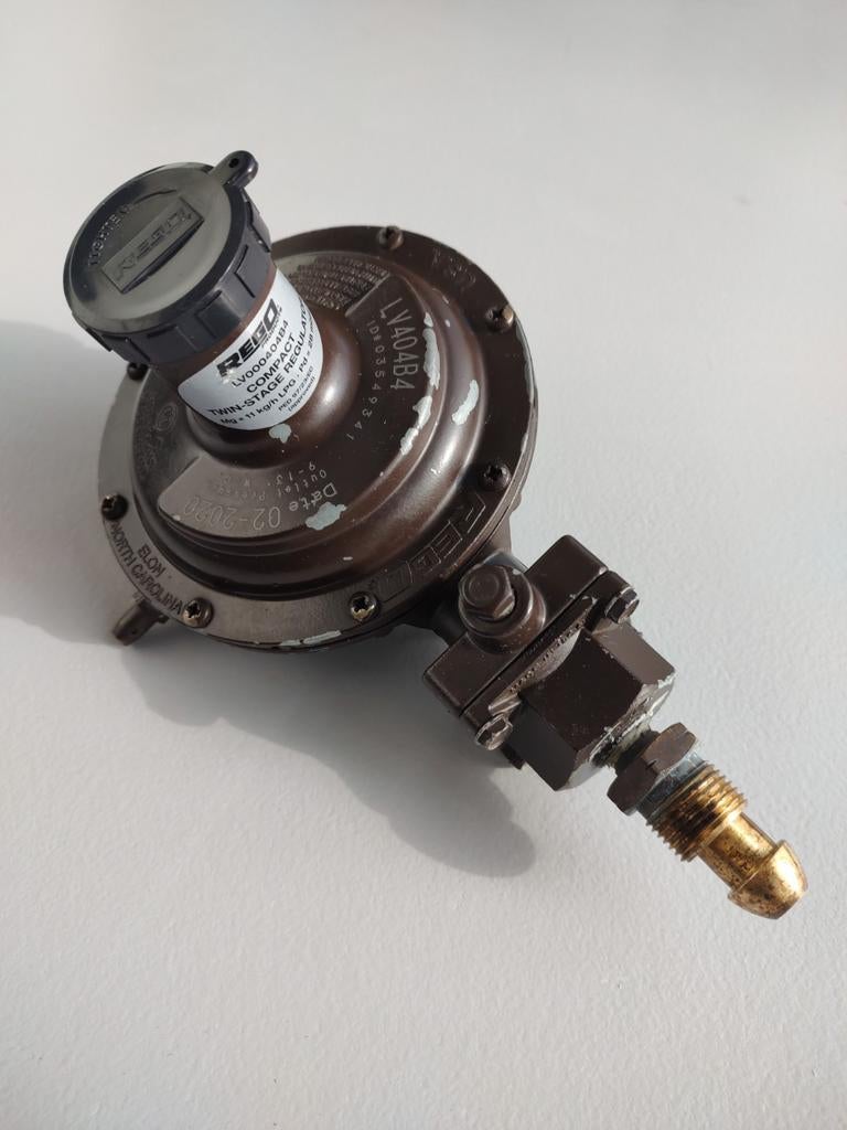Rego LV404B4 lagedruk propaanregelaar - zgan, Ophalen, Zo goed als nieuw