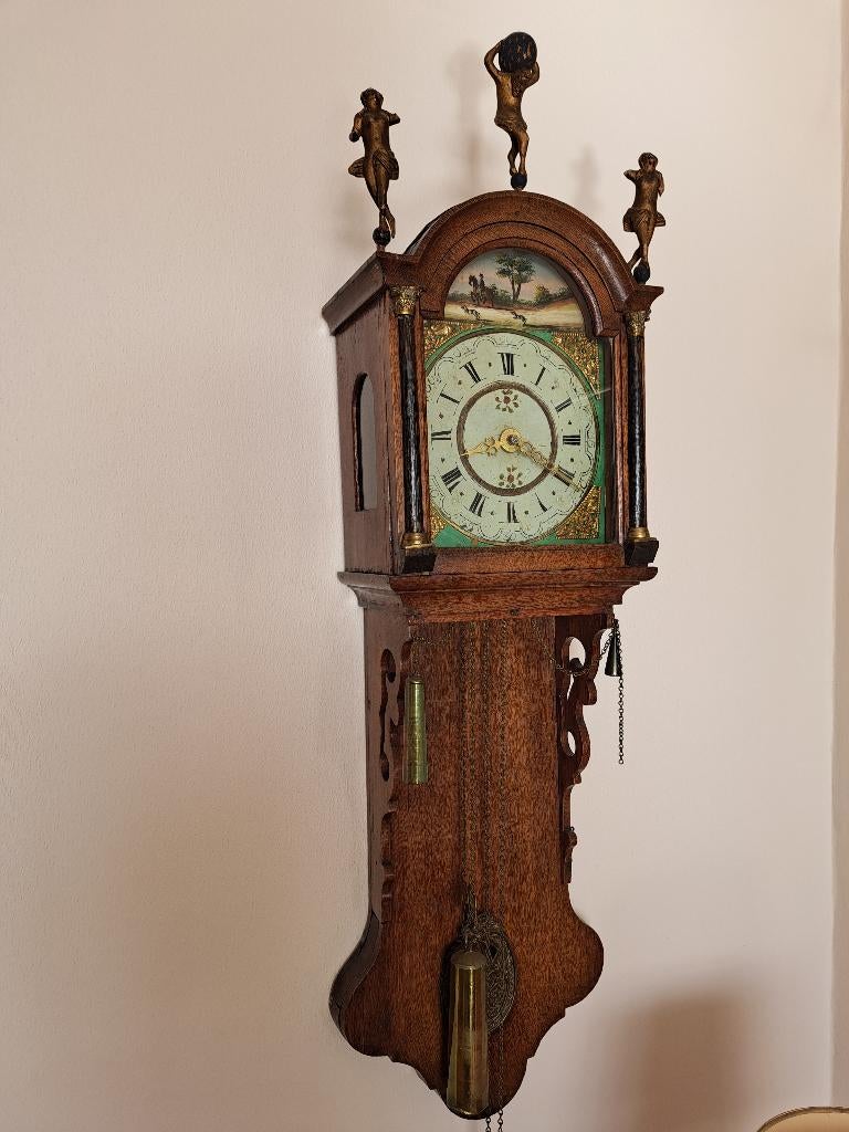 Antieke Friese Staartklok, Ophalen