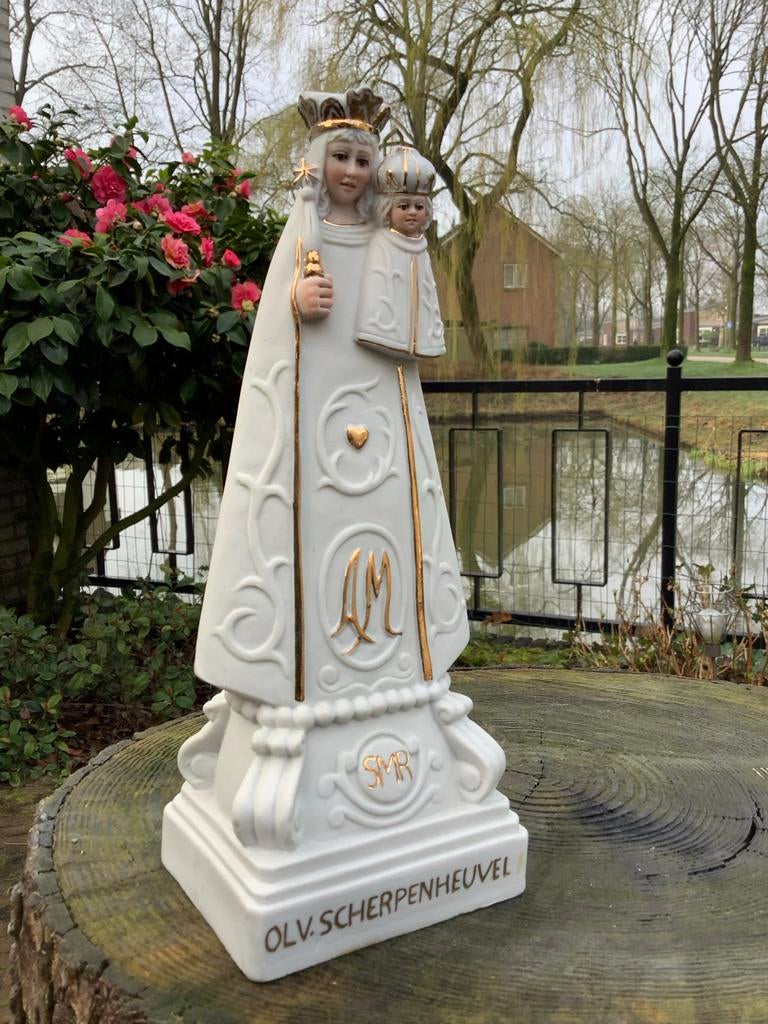 Prachtig Mariabeeld ❤️ Maria met kindje, Ophalen of Verzenden