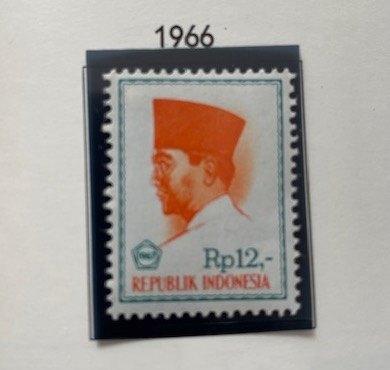 1x 1966 Pres. Soekarno, Ophalen of Verzenden, Postfris, Zuidoost-Azië