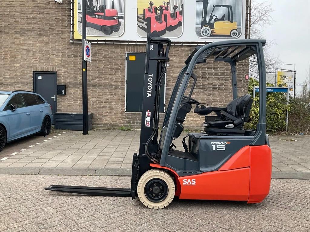 Toyota 8FBE15T 1500KG 3.30METER HEFTRUCK (bj 2016), 1000 tot 2000 kg, Elektrisch, Heftruck, Toyota