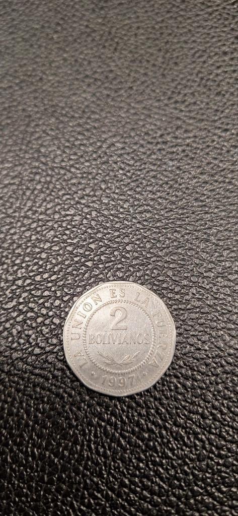 2#   Bolivia 2 boliviano 1997, Ophalen of Verzenden, Zuid-Amerika