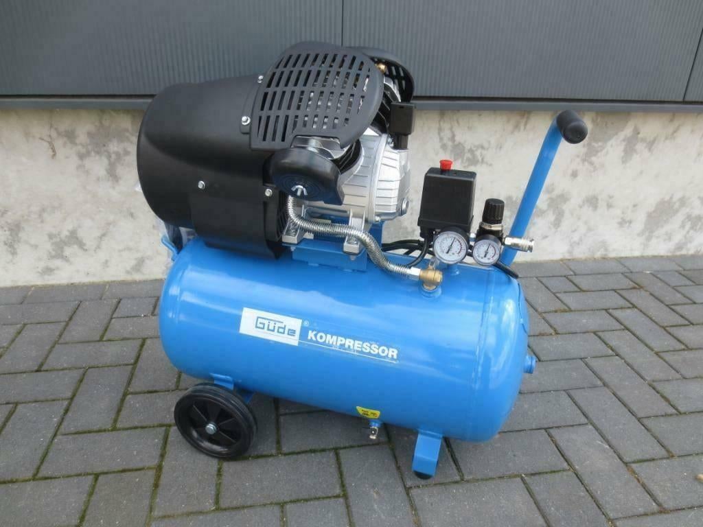 Gude 2 cilinder 3 Pk compressor 50 liter ketel 10 Bar., Ophalen, Nieuw