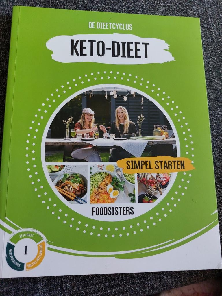 Keto-Dieet: Simpel Starten - De Dieetcyclus 1, Ophalen of Verzenden, Zo goed als nieuw, Dieet en Voeding, Foodsisters (Janneke en Amande)