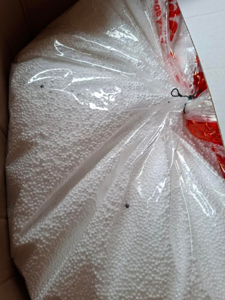 Big Bertha Original zitzakvulling korrels, Ophalen, Nieuw, Wit, Overige typen