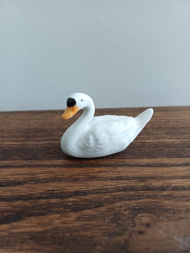 Klein zwaantje, Verzamelen, Beelden en Beeldjes, Zo goed als nieuw, Dier, Ophalen of Verzenden