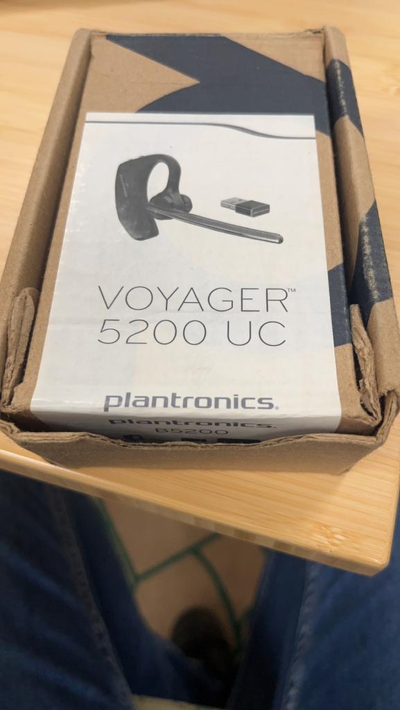 Plantronics headset, Ophalen of Verzenden, Zo goed als nieuw